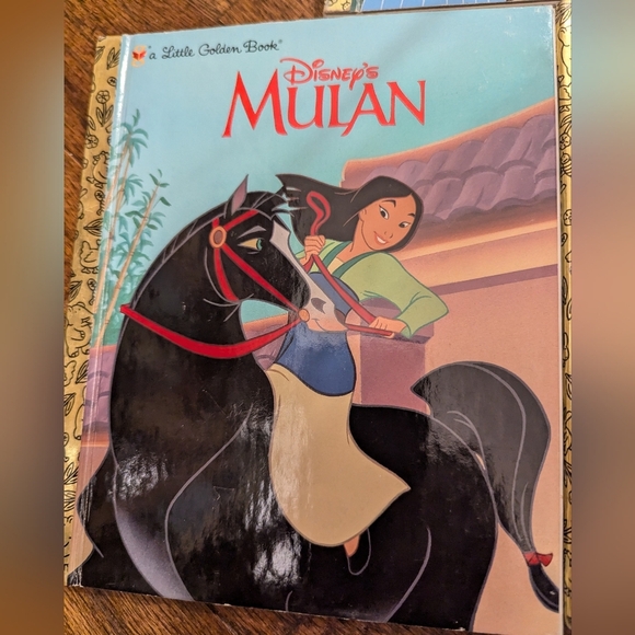 Vintage 90's Disney Little Golden Books, Princess Collection - Picture 7 of 12